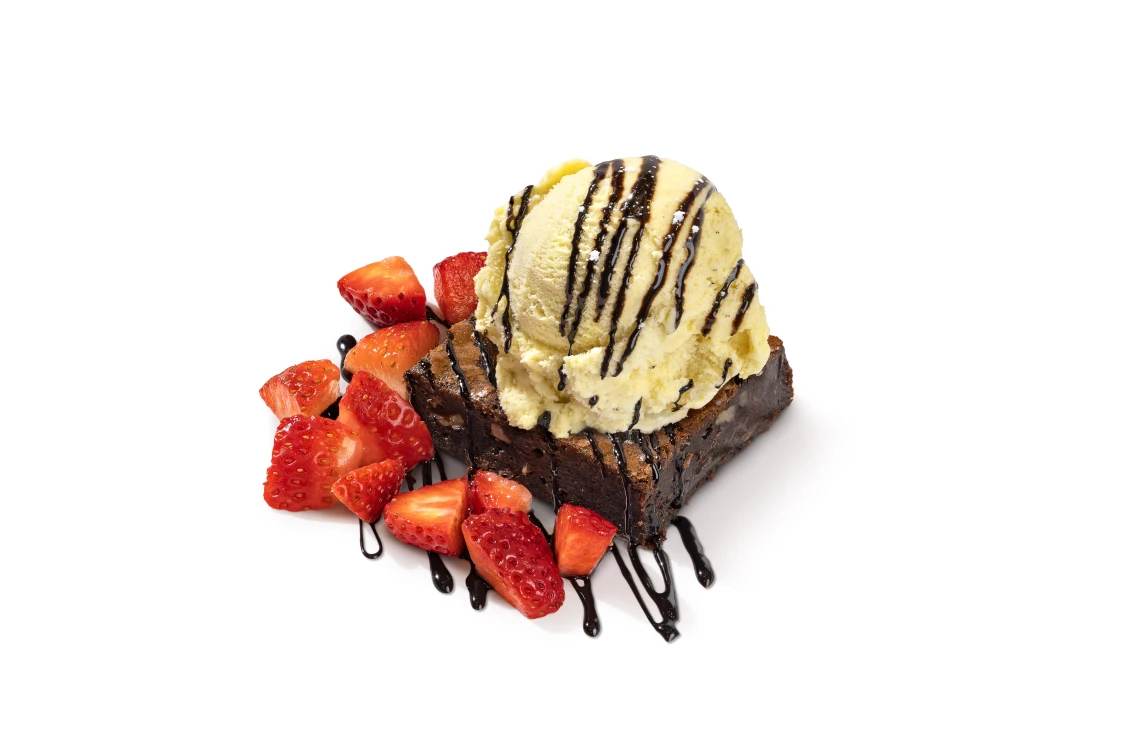 Brownie com Gelado
