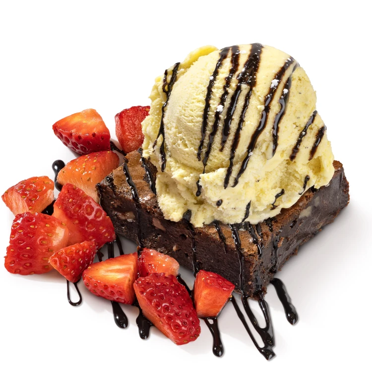 Brownie com Gelado